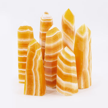Orange Calcite Tower